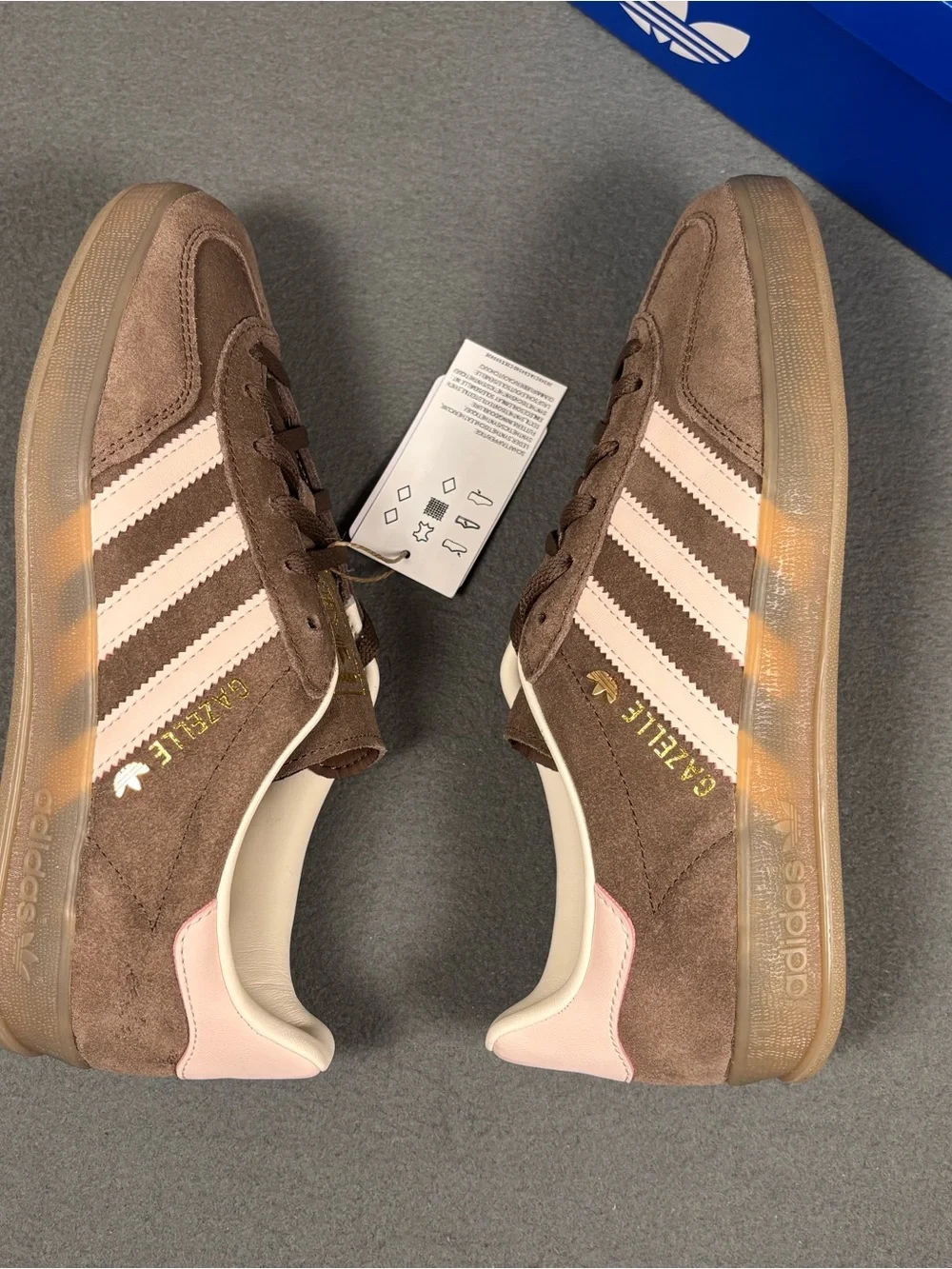 Adidas Gazelle Indoor Earth Strata Women's Size 7